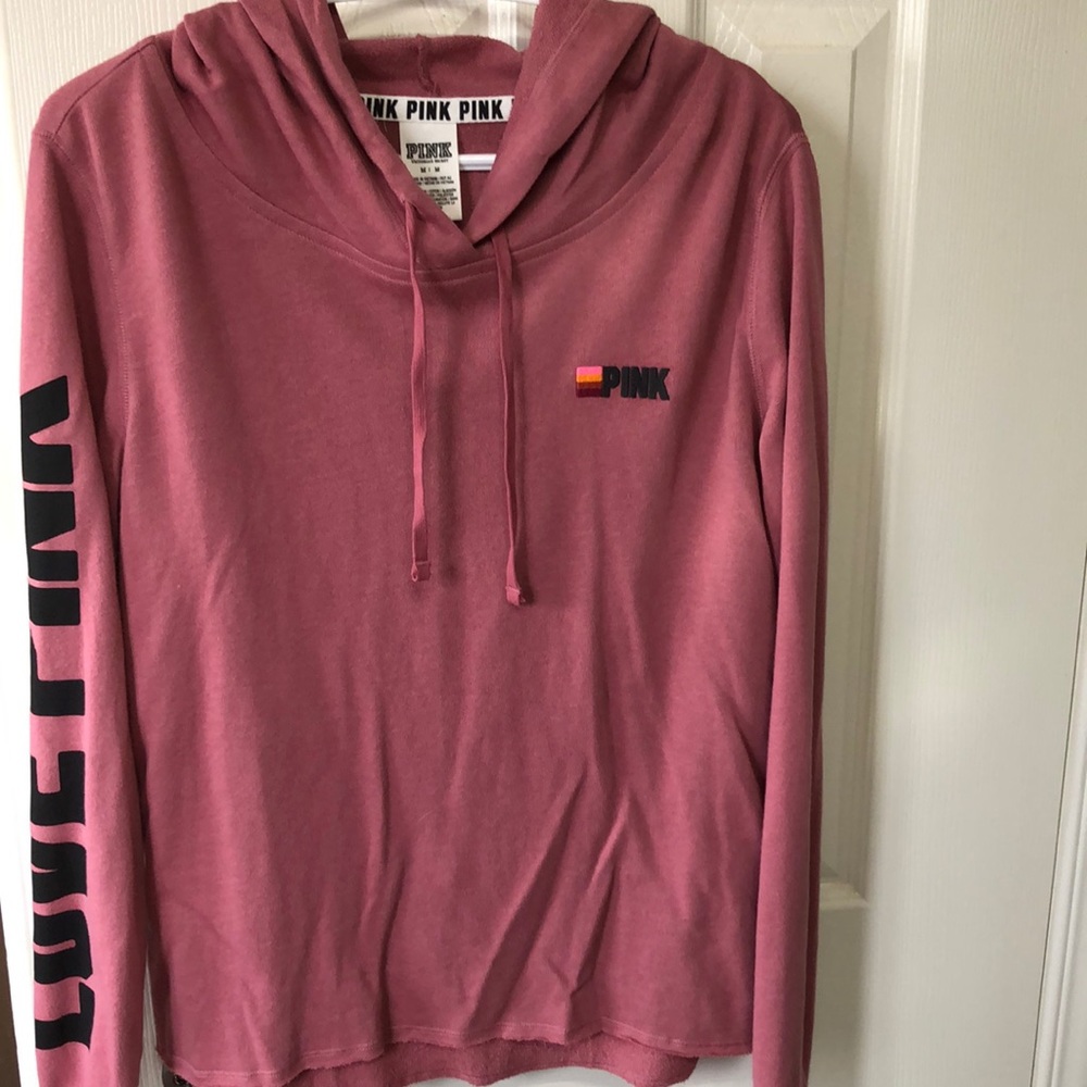 PINK hoodie Medium